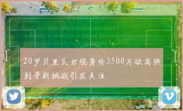 20岁贝里瓦尔现身价3500万欲离热刺寻新挑战引发关注
